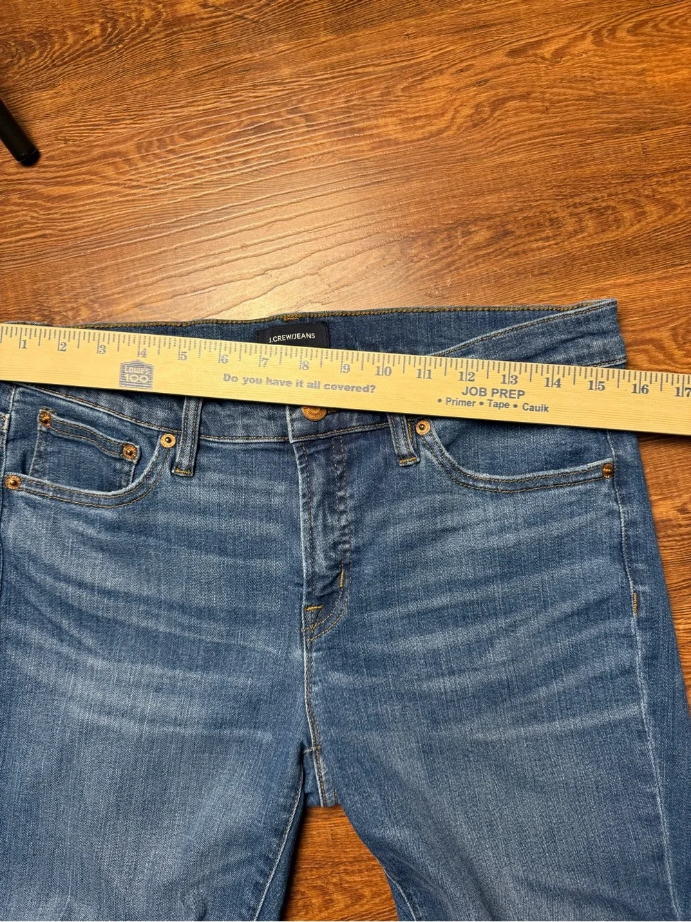 J.Crew Women’s Skinny Ankle Jeans | Raw Frayed Hem | Medium Wash | Size 29